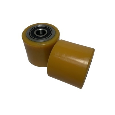 Κατασκευαστικό εργοστάσιο 80*70mm 6204 Ρολάρι φορτίου PU για φορτηγό παλέτας Linde