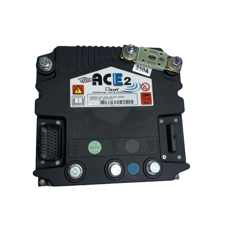 ZAPI ACE2 80/350 FZ8227A Ελεγκτής κινητήρα εναλλασσόμενου ρεύματος Συμπεριλαμβανομένων των εξαρτημάτων από χάλυβα και πλαστικό